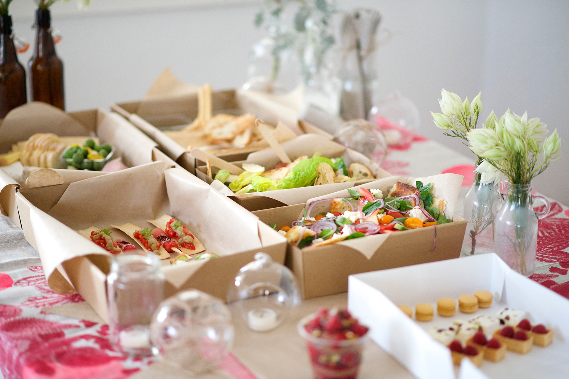 The Dropp gourmet food catering in Sydney